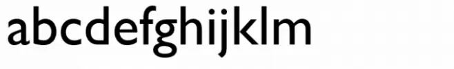 Gill Sans Roman