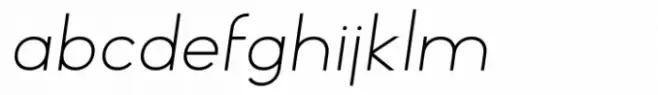 Giordano Extra Light Italic
