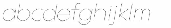 Gonzi Thin Italic