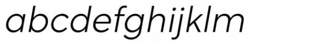 Gravita HUM Italic Extra Light