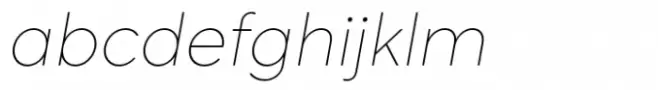 Gravita HUM Italic Hairline