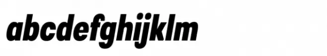 Greater Neue Condensed Bold Italic