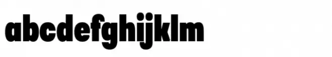 Greater Neue Condensed Extra Bold