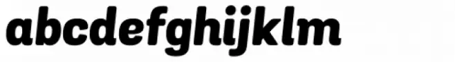 Grota Sans Rounded Heavy Italic