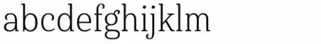 Haboro Serif Condensed Light