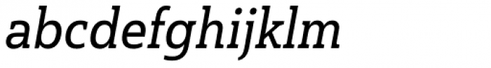 Haboro Slab Condensed Demi Italic