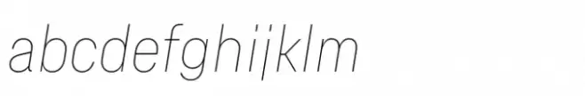 Hardren Thin Italic