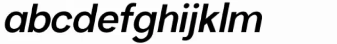 Hempa Sans Semi Bold Italic