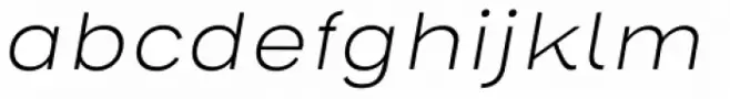 Henderson Sans Extra Light Italic