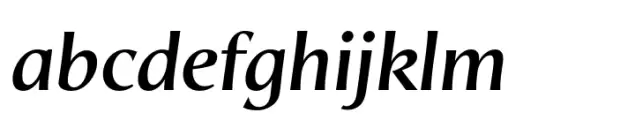 HGB Santo Medium Italic