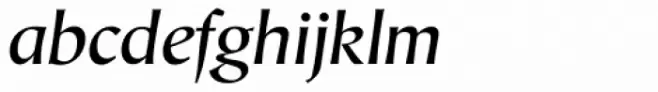 Hiroshige Sans Medium Italic