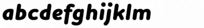 Houschka Rounded ExtraBold Italic
