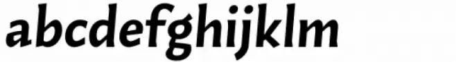 Humus Bold Italic