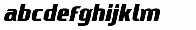 Huxley Maximum Extra Bold Italic