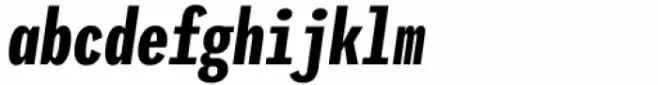 Iki Mono Compressed Bold Slanted