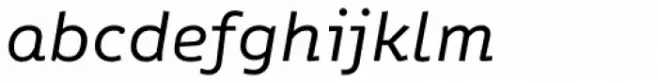Ipsum Semi 450 Italic