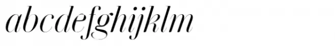 Italian Plate No4 Display Std Light Italic