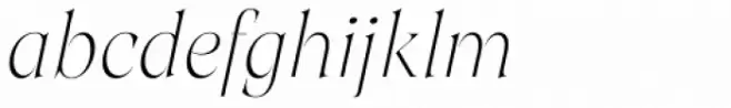Joane Italic Thin
