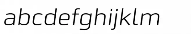 JP Alva Expanded Light Italic