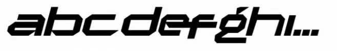 Jx Tabe Bold Italic Expanded