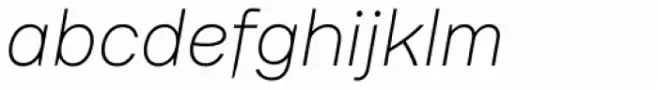 Kana Sans Light Italic