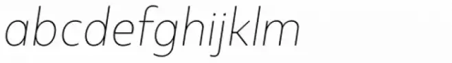 Kappa Display Thin Italic