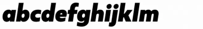 Kappa Display Ultra Black Italic