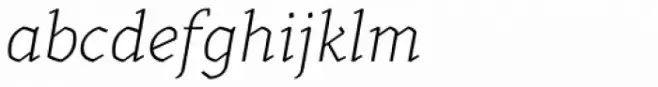 Kitsch Text Extralight Italic