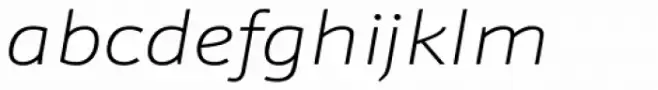 Kronos Sans Pro Expand Thin Italic