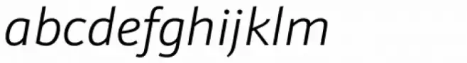 Kronos Sans Pro Light Italic