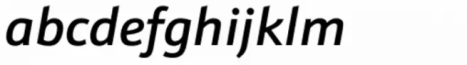 Kronos Sans Pro Medium Italic