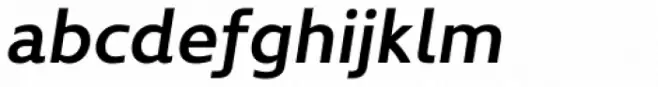 Kyrial Display Pro SemiBold Italic