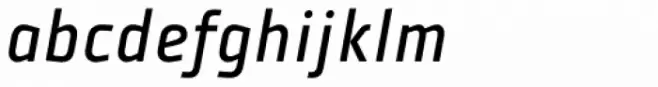 La Casa Medium Italic