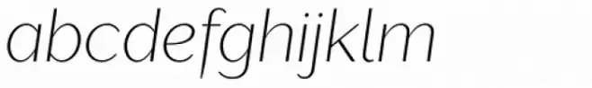 Lagu Sans Extra Light Italic