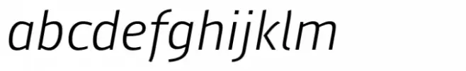 Lecturia Light Italic