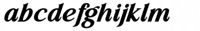 Lessa Black Italic
