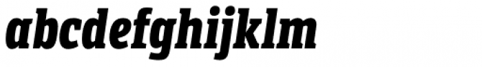 LFT Etica Sheriff Compressed ExtraBold Italic