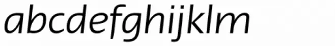 Linotype Ergo Greek Italic