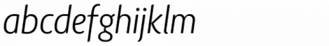 Lisboa Sans Book Italic