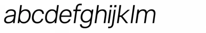 Live Grotesk Light Italic