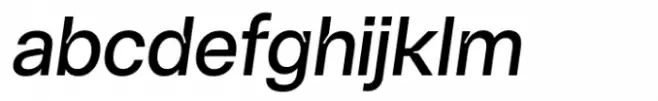 Live Grotesk Medium FM Italic