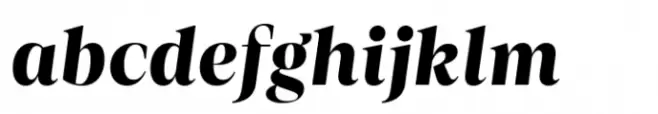 Loretta Display Bold Italic