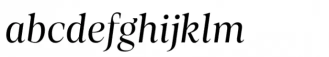 Loretta Display Italic