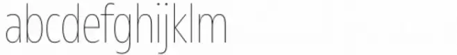 Madera Condensed Thin