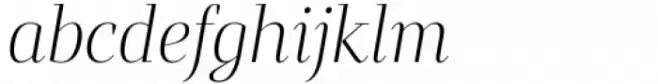 Mandrel Didone Norm Thin Italic