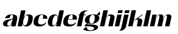 Mansel Extra Bold Italic
