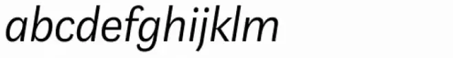 Marat Sans Light Italic