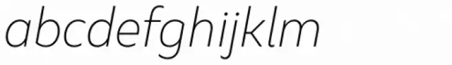 Marble Text Wide Extra Light Italic