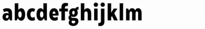 Matahari Sans Condensed Extra Bold