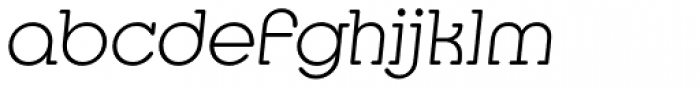 Media Serif EF ExtraLight Italic
